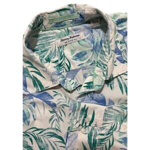 Tommy Bahama Men's XL Tall Floral Performance Lightweight Button Down Shirt